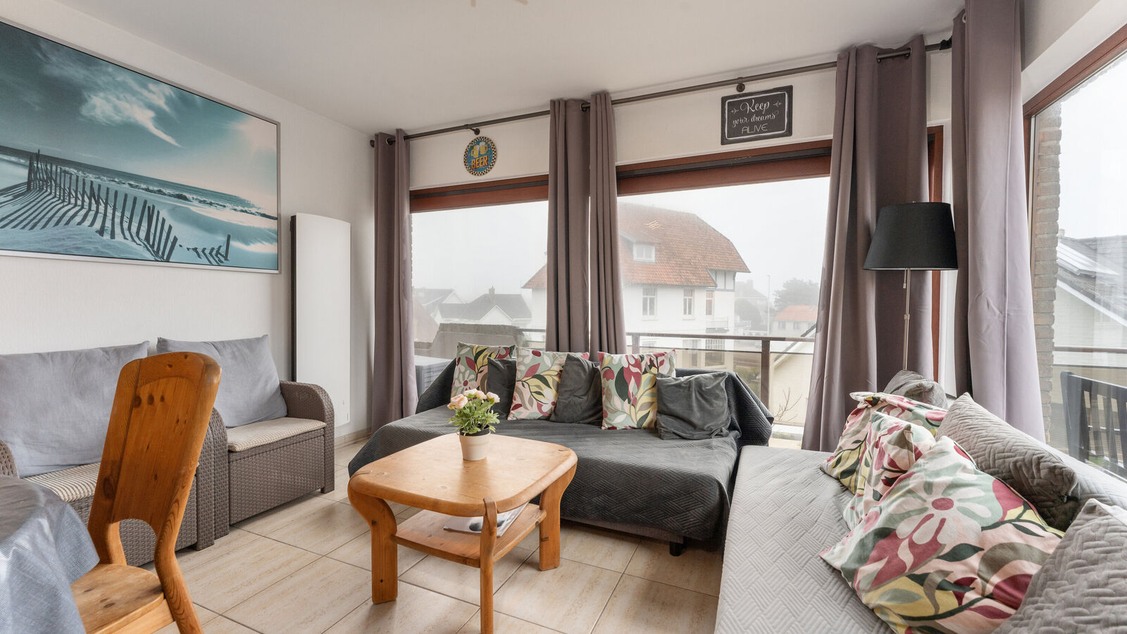 App. 2 slaapkamers in Koksijde