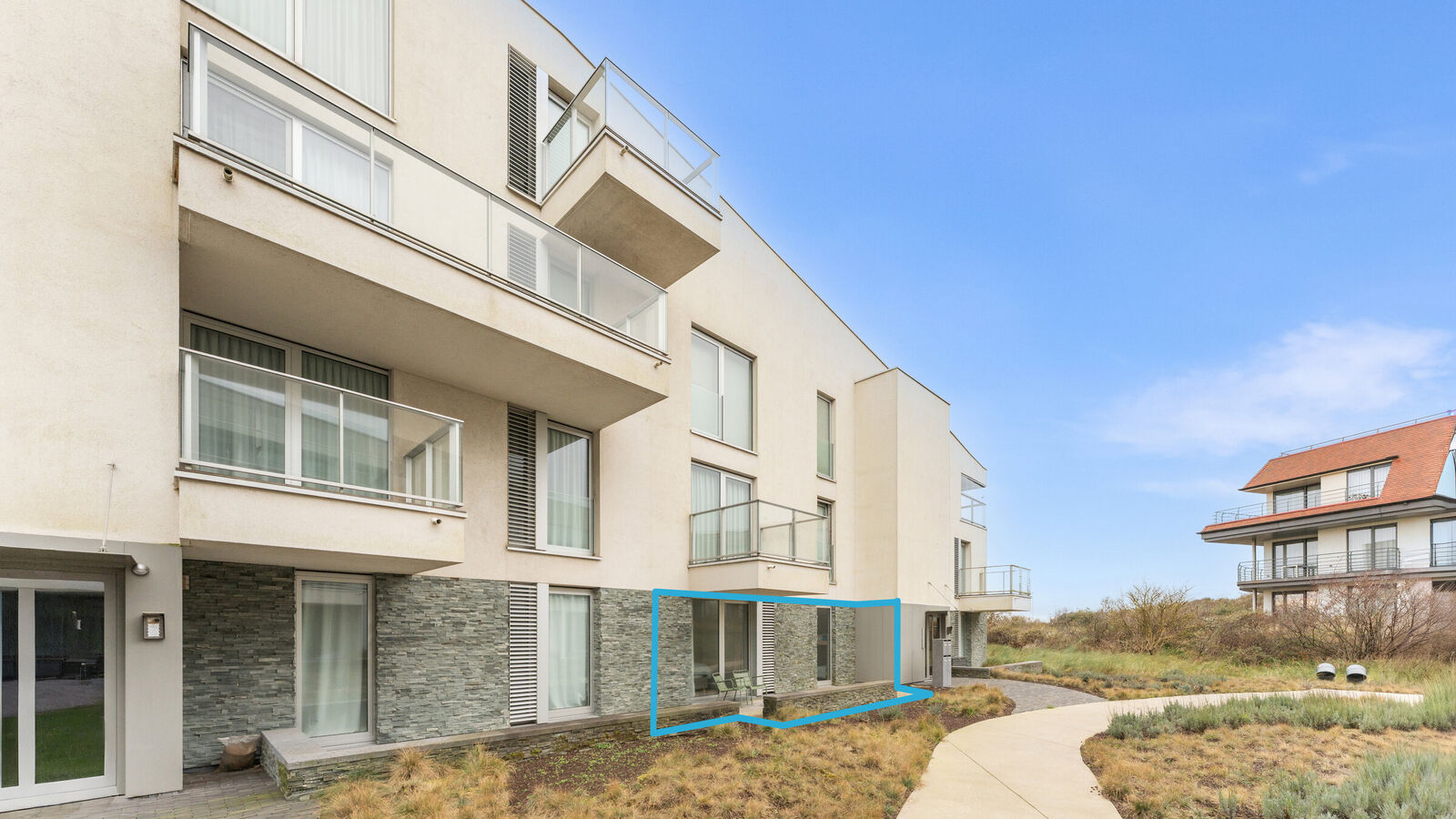 App. 2 slaapkamers in Oostduinkerke