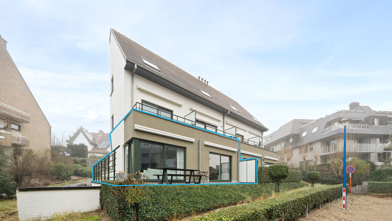 App. 3 slaapkamers in Sint-Idesbald