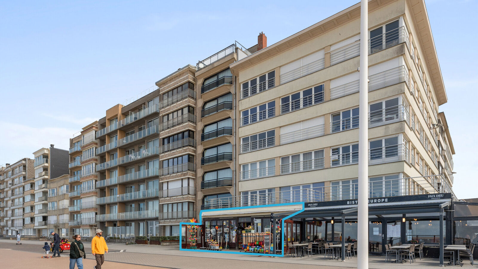 Individuele handelszaak te koop in Sint-Idesbald